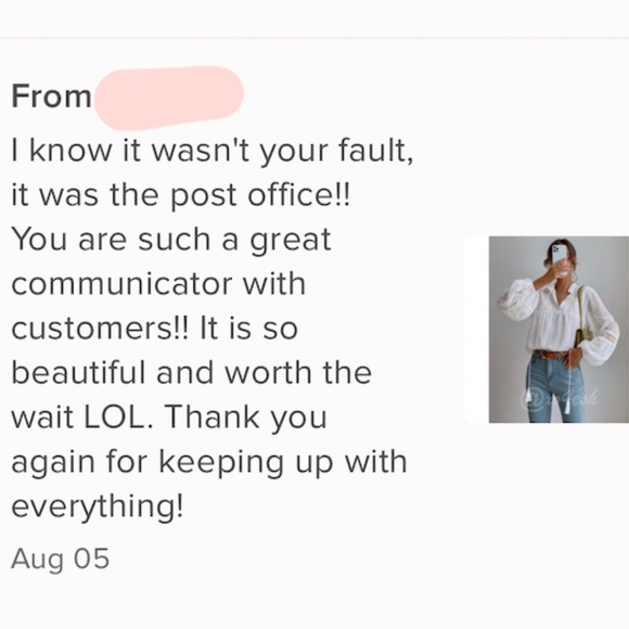 White Blouse Shirt Lantern Sleeves Tassel Ties French Style V-Neck Lace Detail - Picture 8 of 9